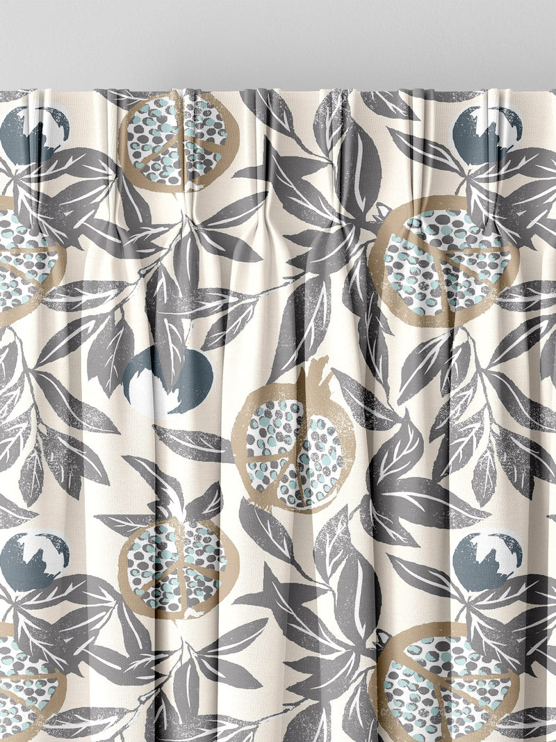 Grey Halo made to measure curtains - British product