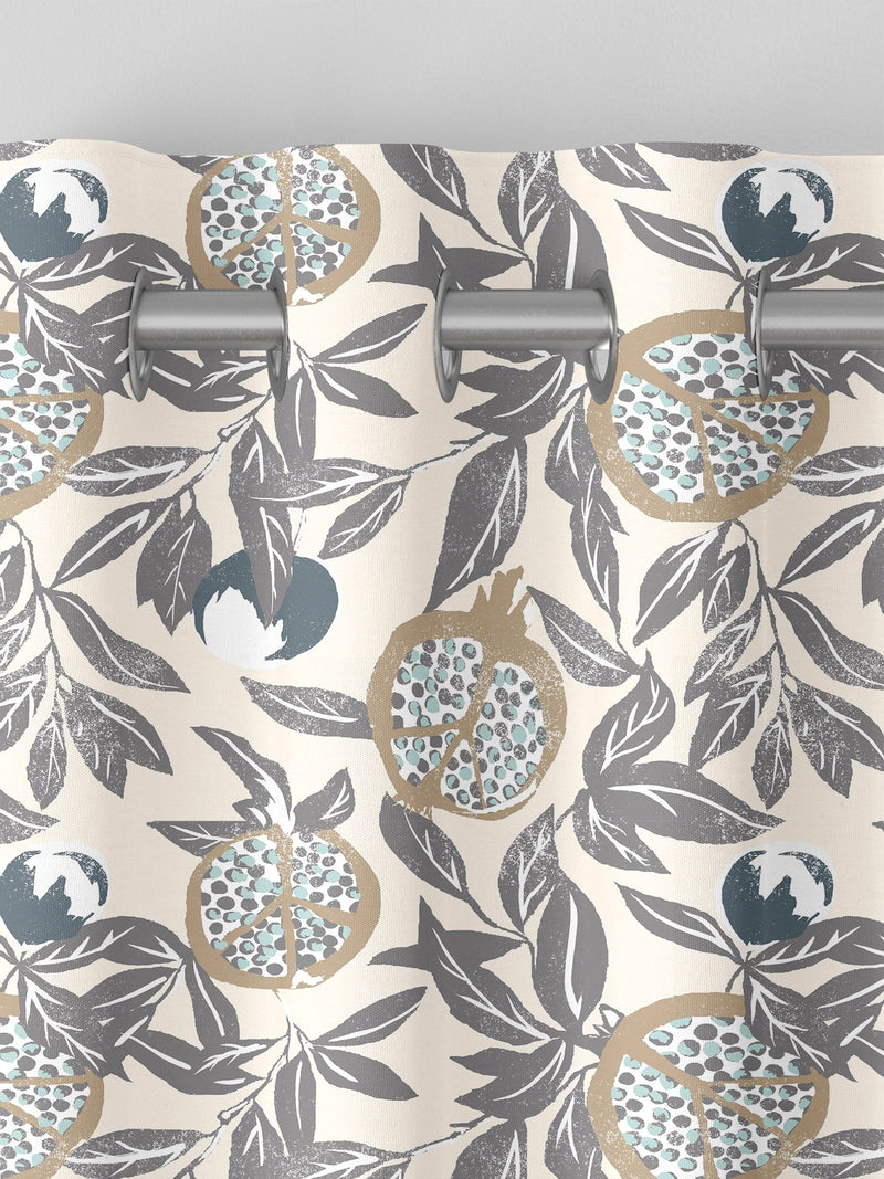 Grey Halo made to measure curtains - British product