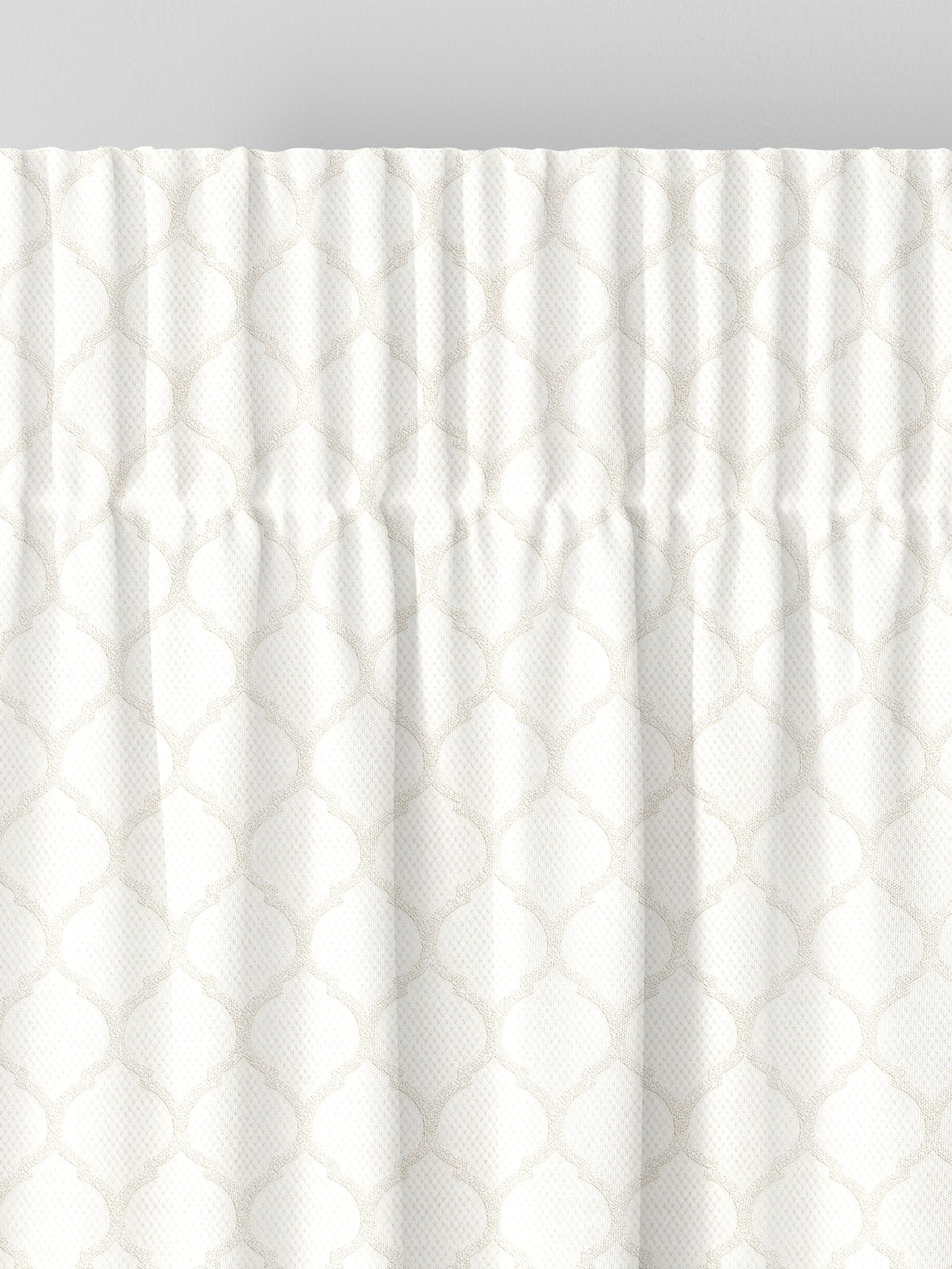 Haines made to measure ivory curtains, UK version