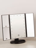 Searchlight Black Queen TriFold Mirror 28cm (British brand)