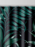 Graham & Brown Midnight Black Yasuni curtains, imported from the UK