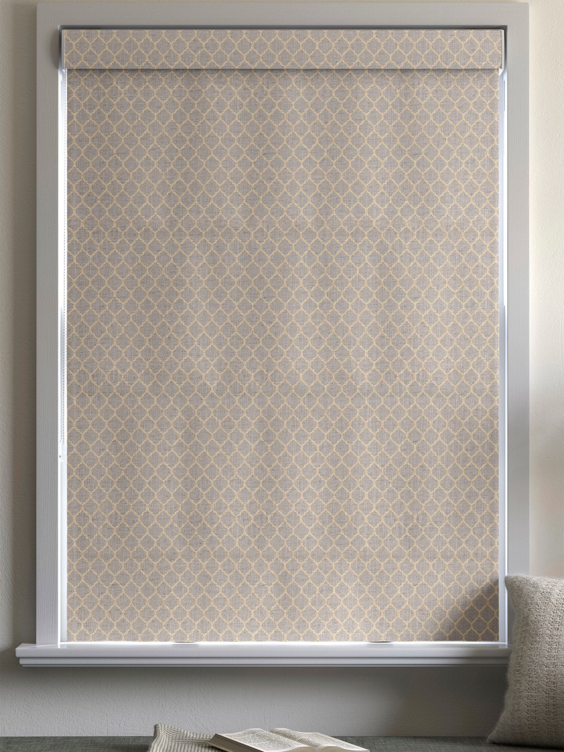 Haines Natural made to measure roman blinds - British product