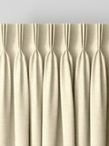 Natural Paso made to measure curtains off-white textured (British brand)