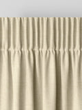 Natural Paso made to measure curtains off-white textured (British brand)