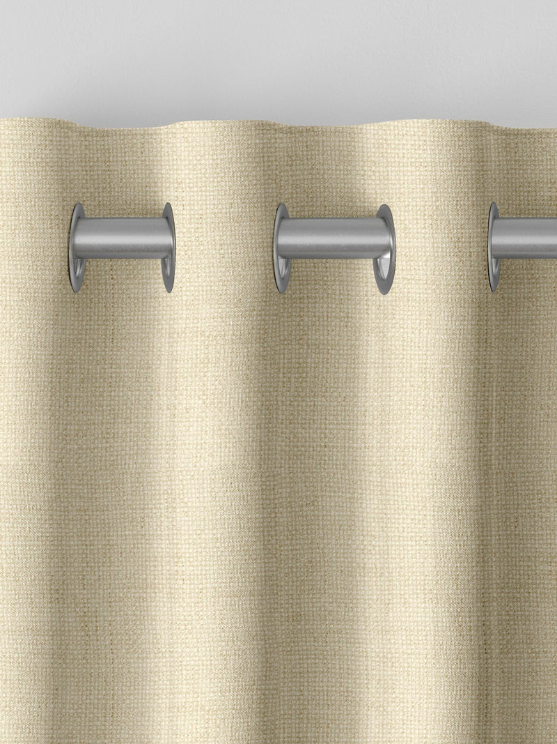 Natural Paso made to measure curtains off-white textured (British brand)