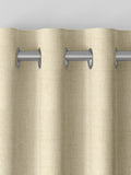 Natural Paso made to measure curtains off-white textured (British brand)