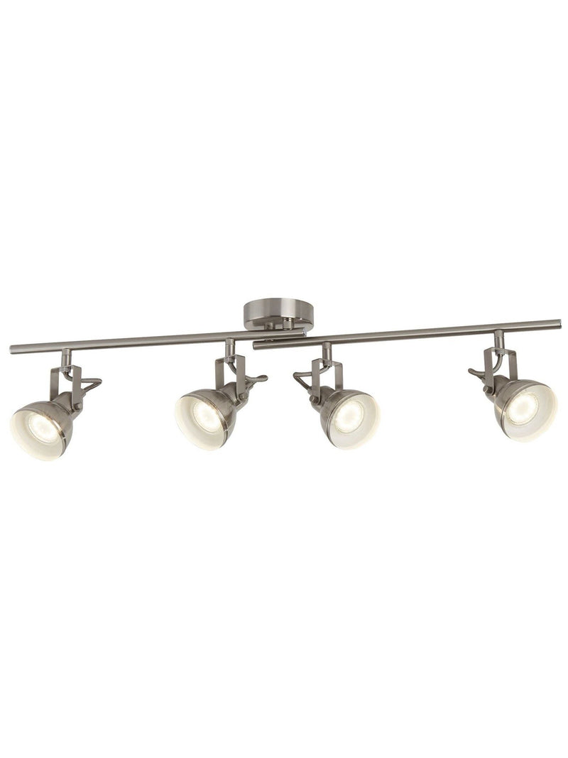 Plafonnier projecteur barre 4 lumières Searchlight, version UK