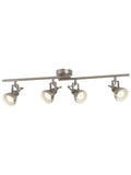 Plafonnier projecteur barre 4 lumières Searchlight, version UK