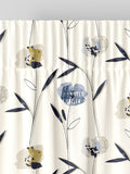 Blue Hetty made to measure curtains in 100% cotton, UK version