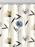 Blue Hetty made to measure curtains in 100% cotton, UK version