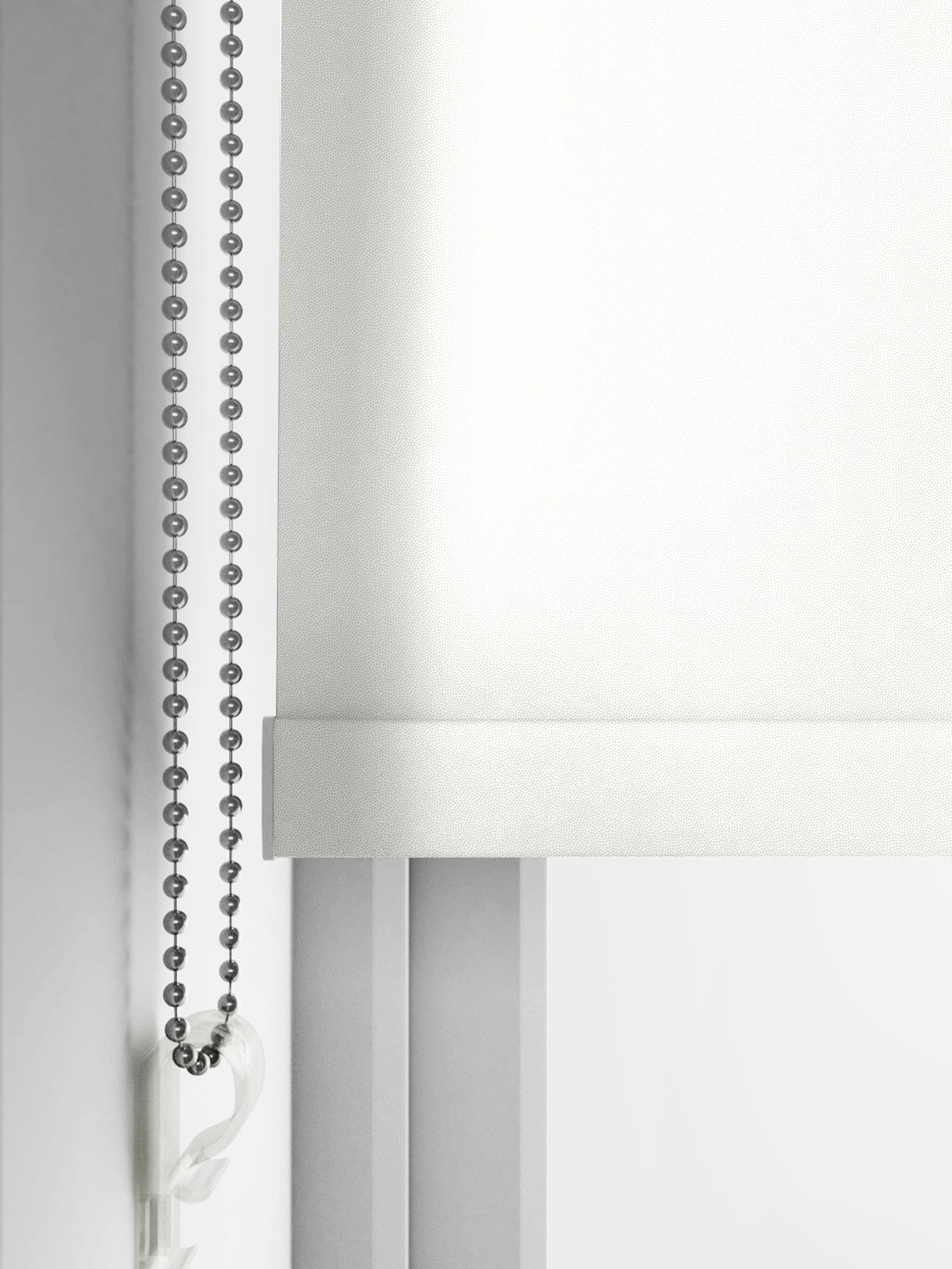 Graham & Brown White Glass roller blind, UK version