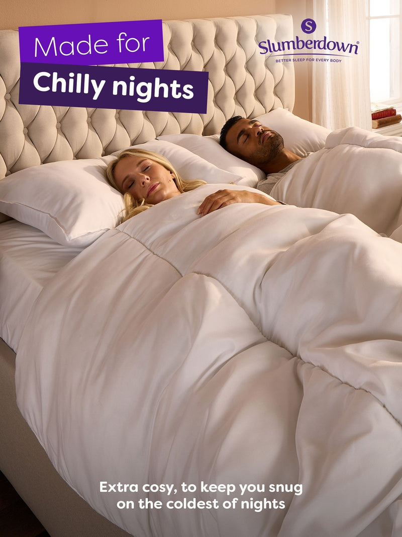 Slumberdown Chilly Nights 15 Tog Winter White Duvet