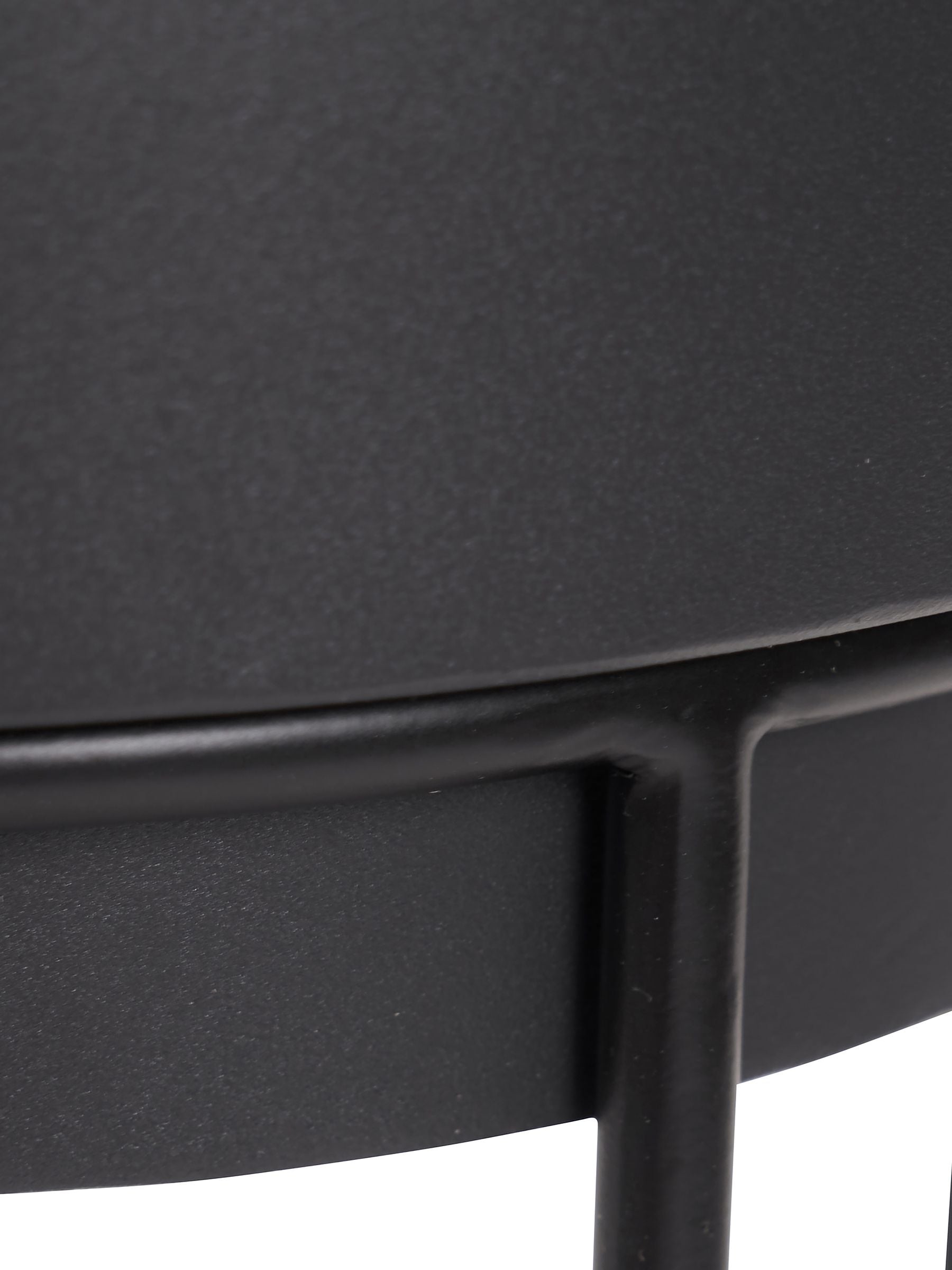Planters set of 2 graphite metal 76cm tall, imported from the UK