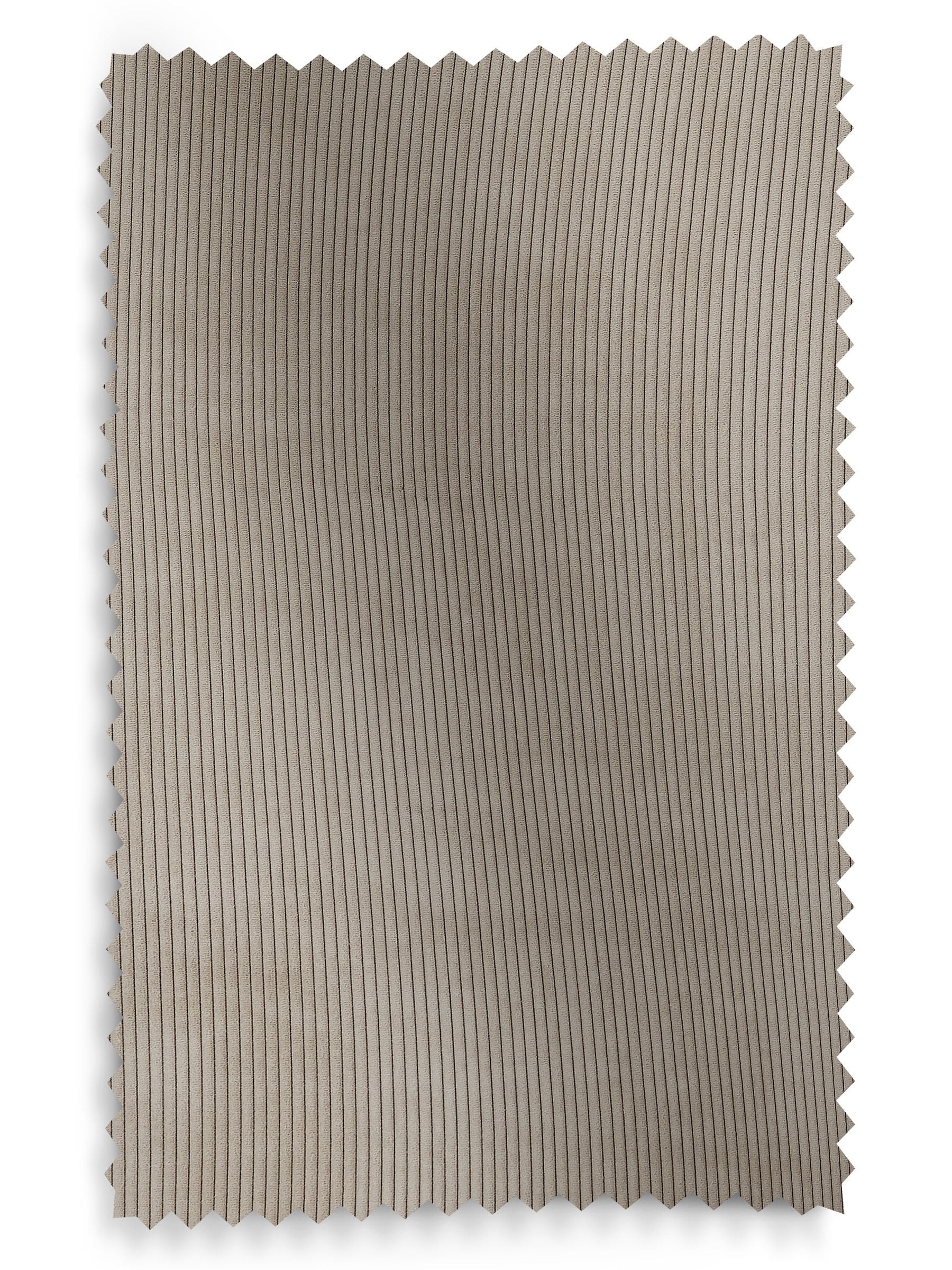 Jangga stone natural corduroy effect curtains, imported from the UK