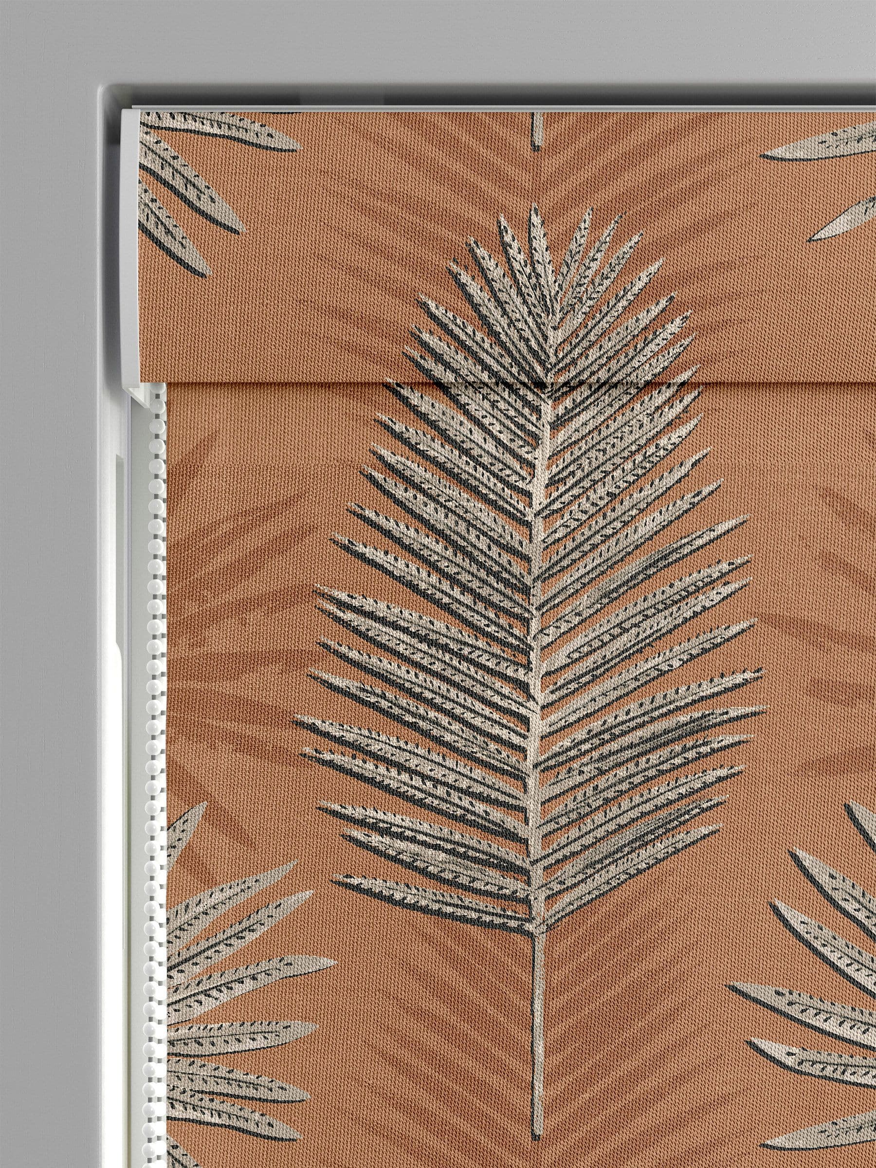 Sellus terracotta roman blind made to measure - British product