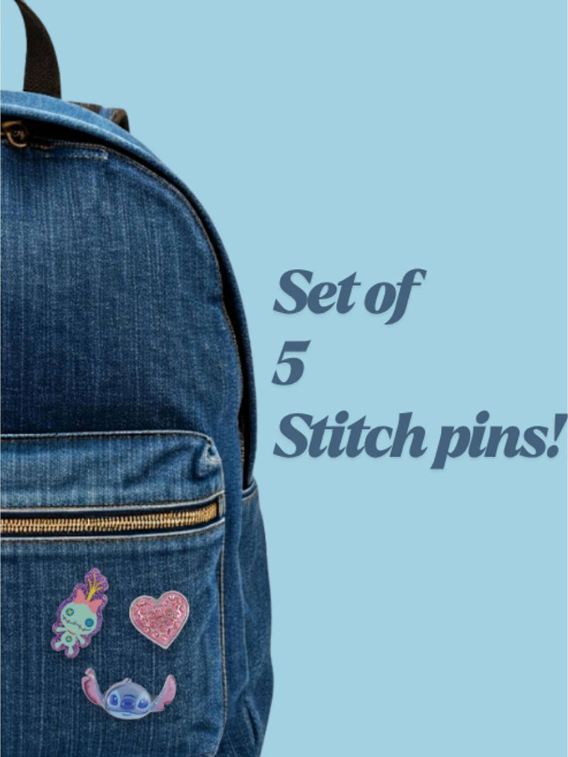 Peers Hardy Disney Stitch pin set 5 piece (British brand)