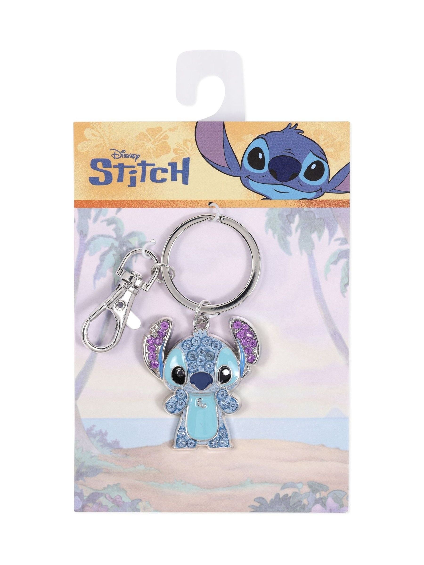 Peers Hardy Stitch rhinestone keychain - British product