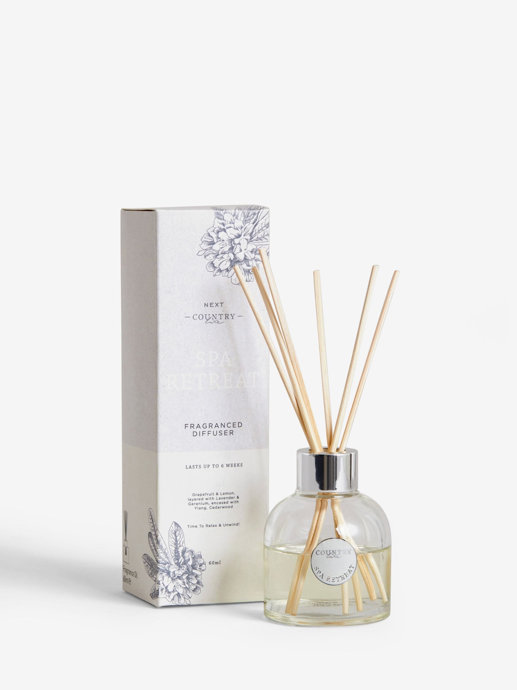 Country Luxe reed diffuser Lavender and Geranium 400ml - British product