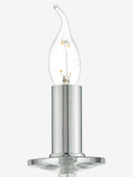 Dar Lighting Lyon wall light polished chrome crystal 24cm, UK version