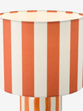Dar Lighting orange ceramic Cicada table lamp (British brand)