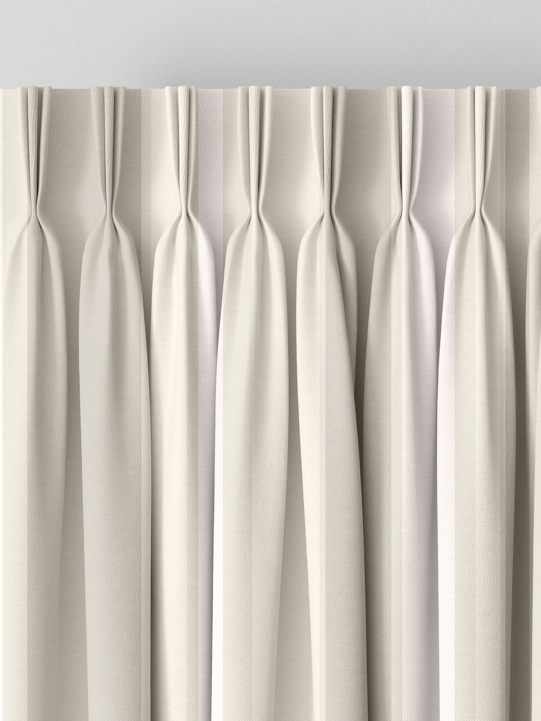Huddson cream stripe curtains - British product
