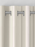 Huddson cream stripe curtains - British product