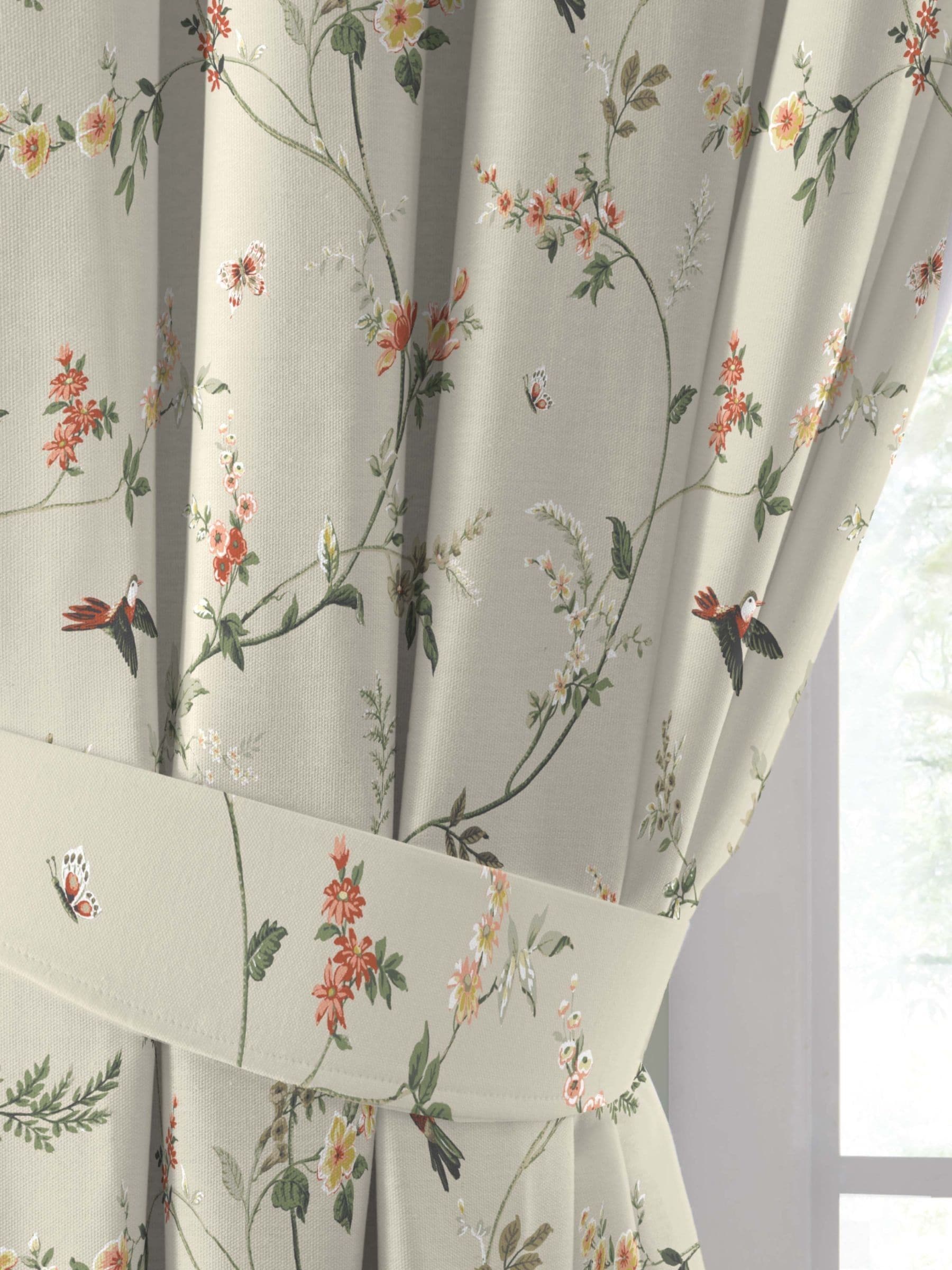 Dreams & Drapes Pink Darnley pencil pleat curtains, UK version