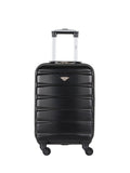 Flight Knight Charcoal EasyJet Overhead Hard Shell Cabin Suitcase Set of 2 (55x35x20cm)
