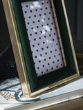 Green Velvet Picture Frame, UK version