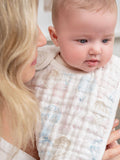 aden + anais cotton muslin snap bibs 3 pack (British brand)