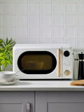 Bronx Black Microwave Oven 20L