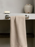 Robert Welch Burford silver towel rail, imported from the UK