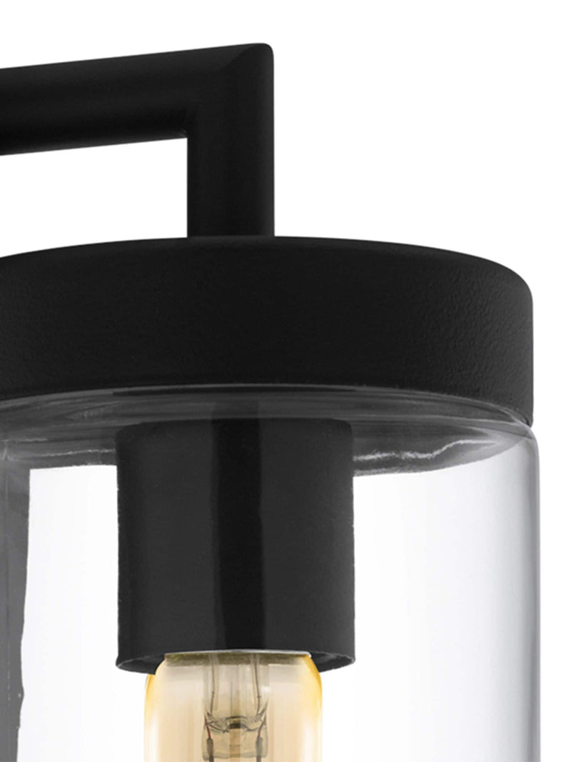 Eglo Bovolone black outdoor wall light - British product