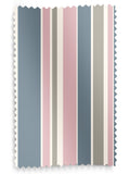 Huddson made to measure pink striped curtains (British brand)