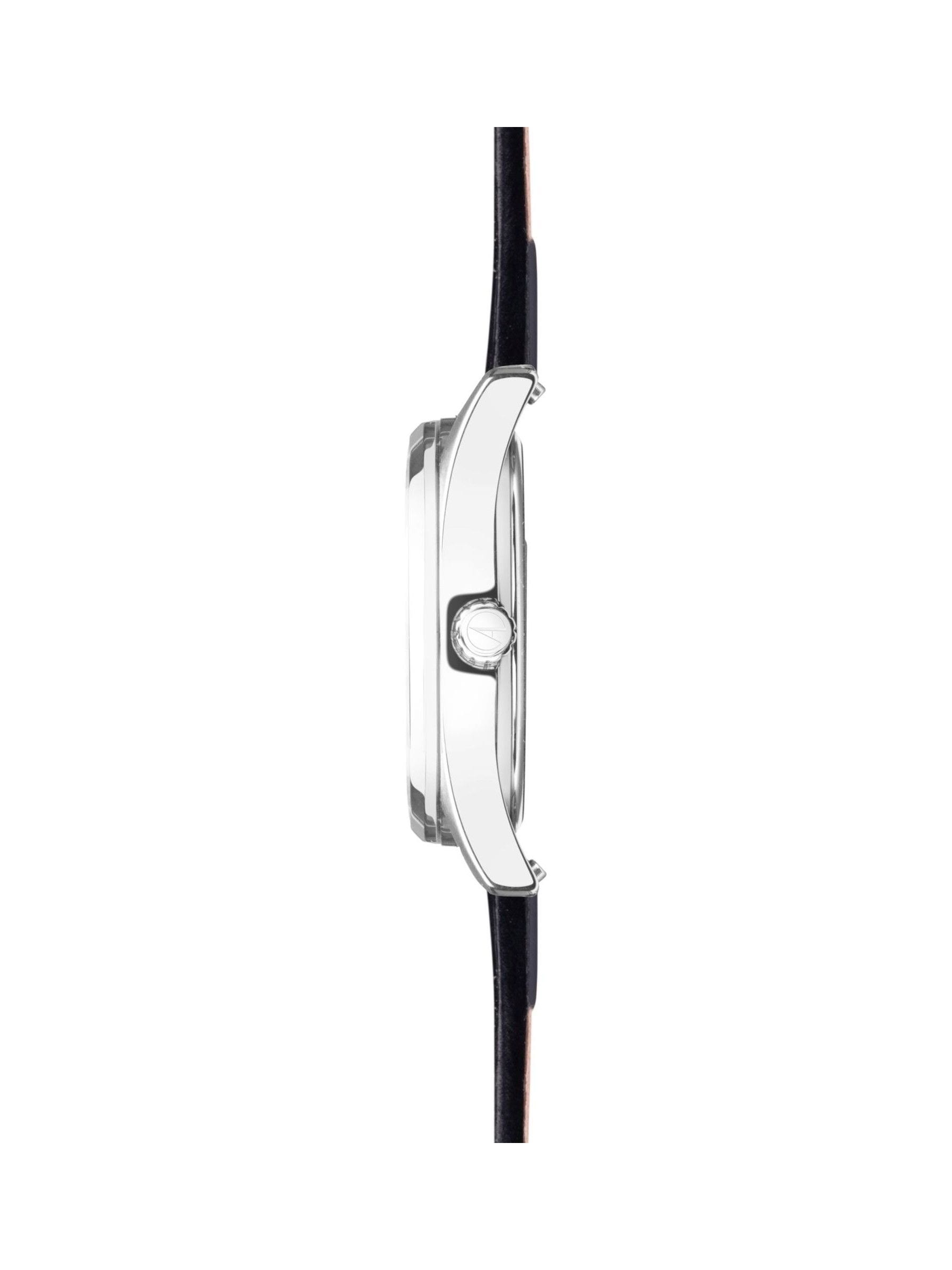 Accurist Analogue Watch Black Leather Strap - British product