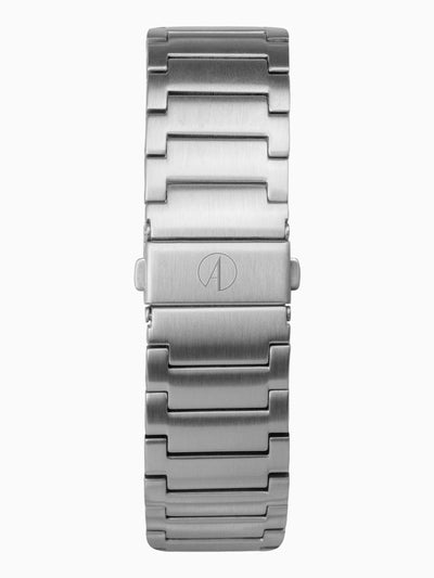 Next Accurist Mens Silver Tone Origin Stainless Steel Bracelet Analogue Watch- Buy online at McGrocer