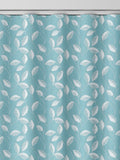 Next Mallix teal blue leaf curtains - British product