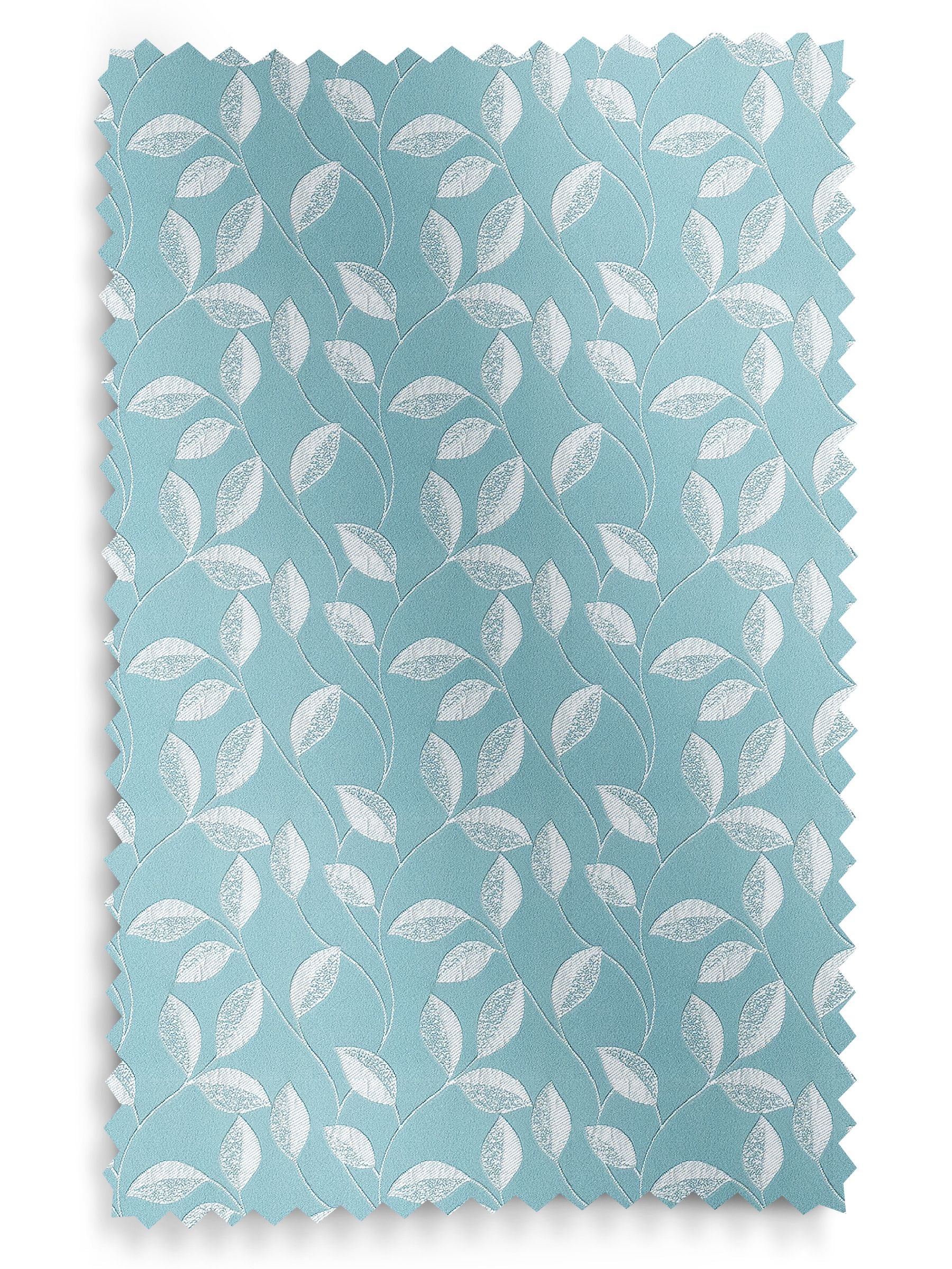 Next Mallix teal blue leaf curtains - British product