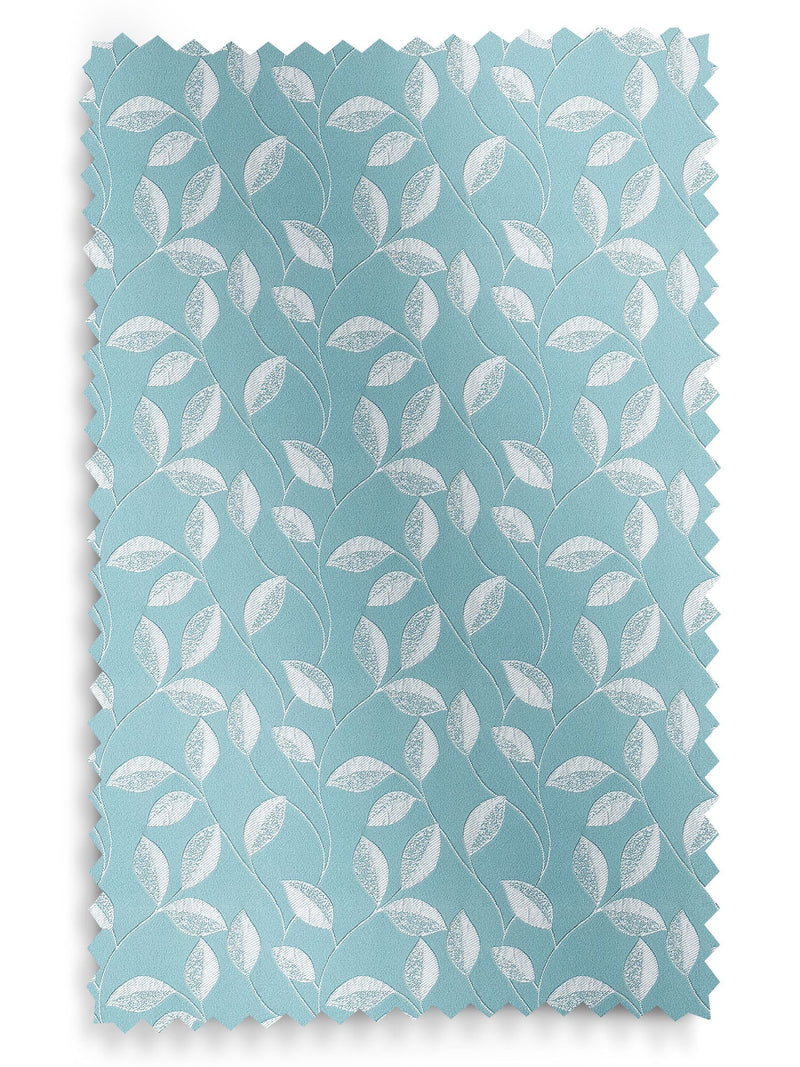 Next Mallix teal blue leaf curtains - British product