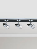 Searchlight Chrome Fire ceiling light 80cm imported from the UK