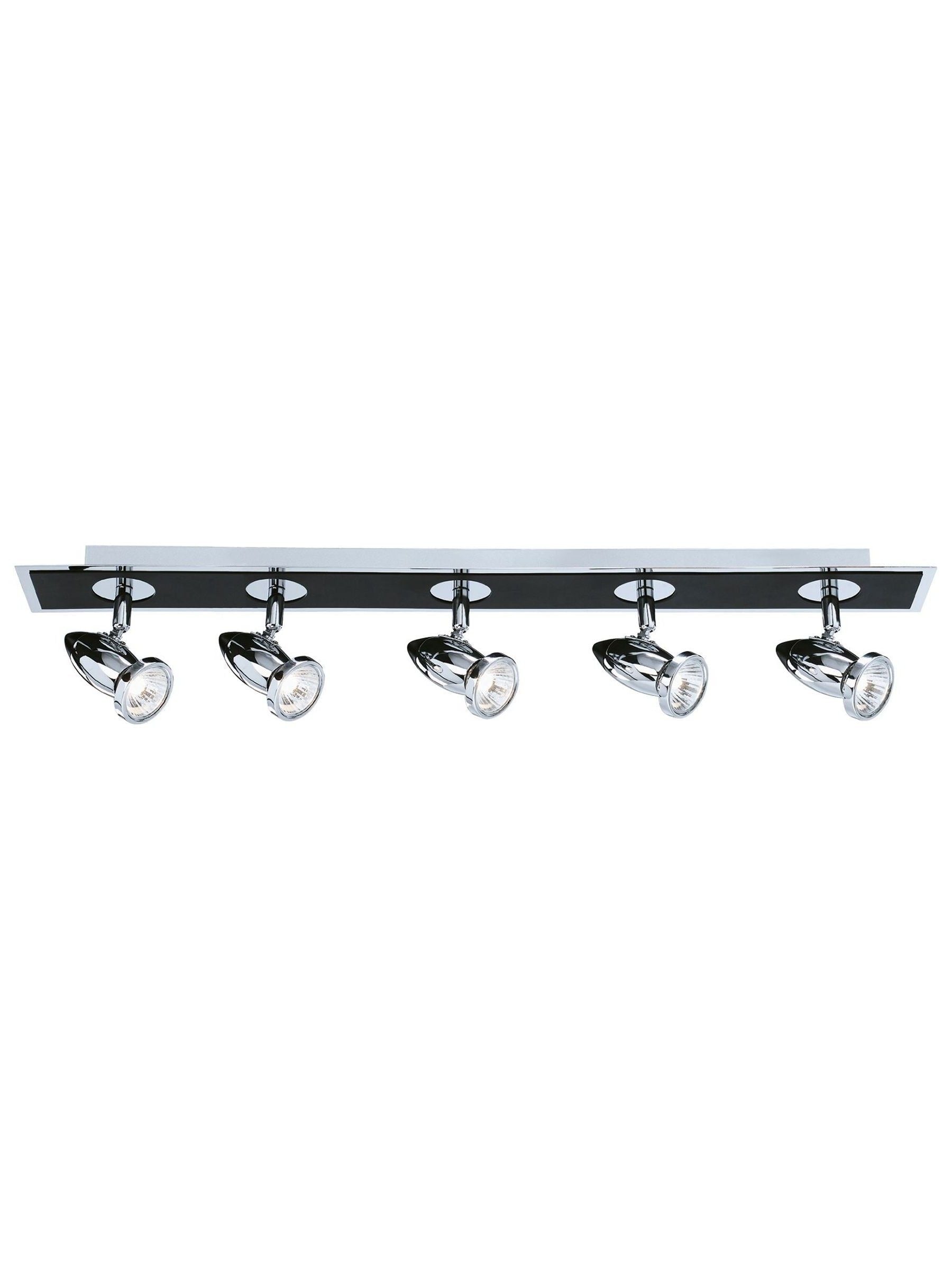 Searchlight Chrome Fire ceiling light 80cm imported from the UK
