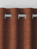 Terracotta brown made to measure curtains (British brand)
