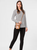 Conkca Conker Brown Buzz Leather Small Cross-Body Phone Bag