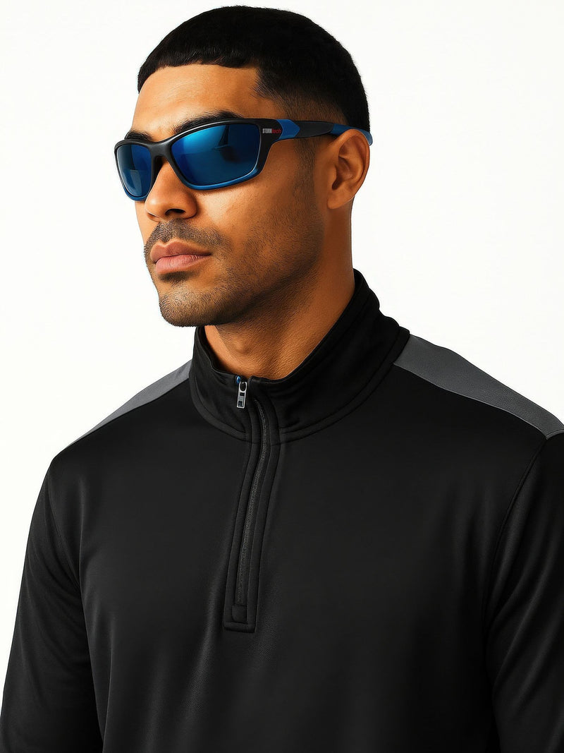 Storm Tech Crete polarised sunglasses blue colour, British product