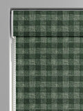 Laura Ashley green gingham made-to-measure Roman blinds (British brand)