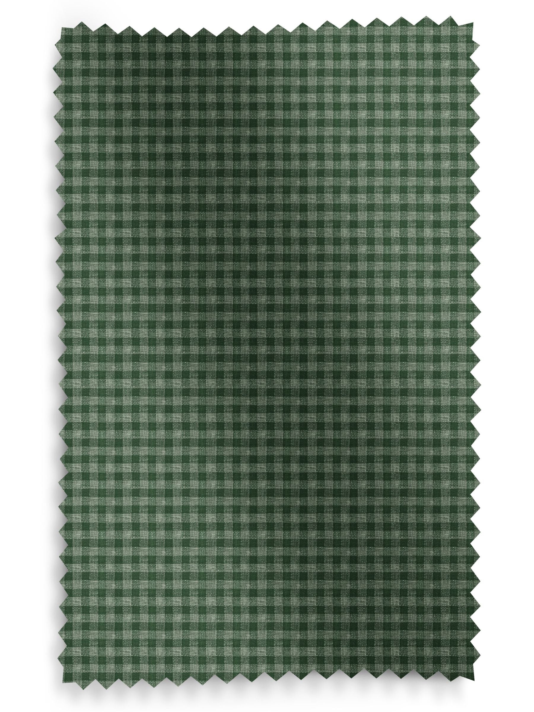 Laura Ashley green gingham made-to-measure Roman blinds (British brand)