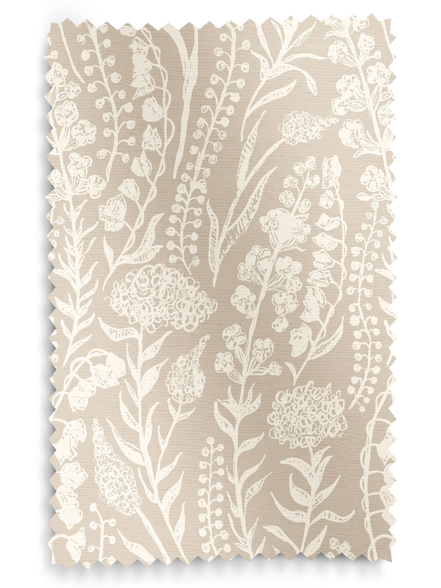 Rideaux floraux crème Jarrod sur mesure, importés du Royaume-Uni