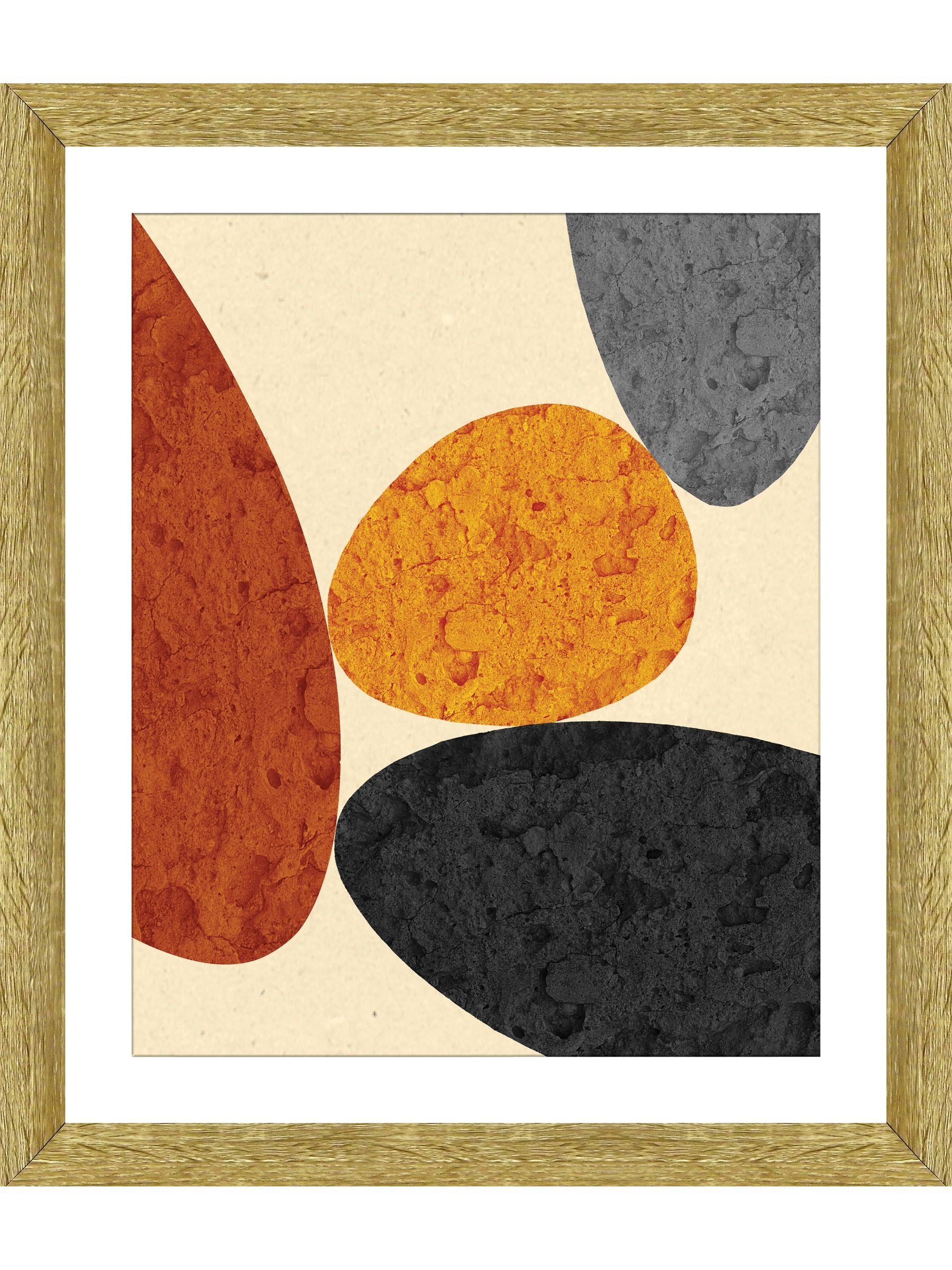 Brookpace Lascelles framed wall art Desert Rocks 4 56x46cm, UK version