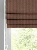 Jangga Cognac brown roman blind made to measure (British brand)