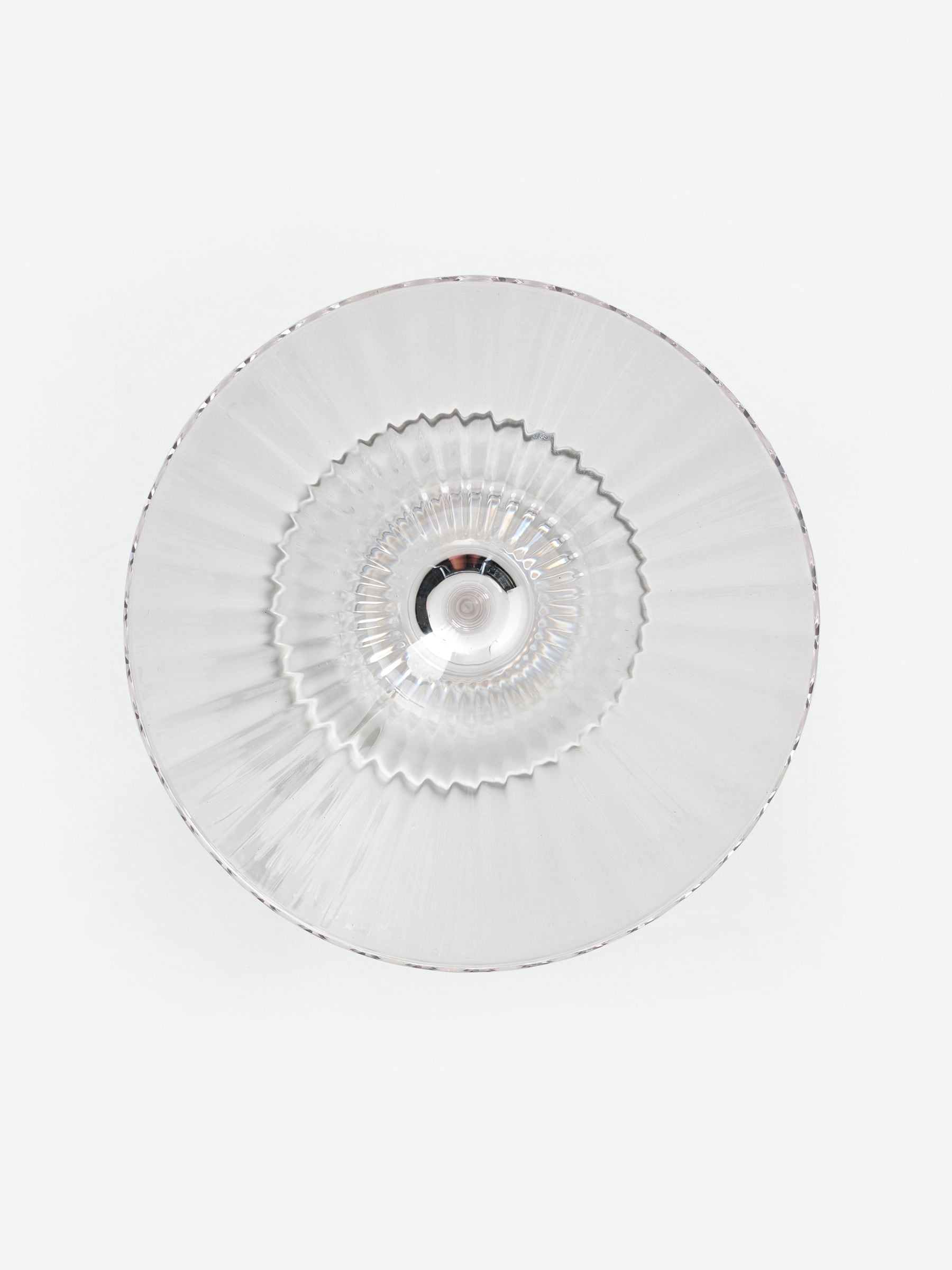 Jasper Conran London clear fluted martini glasses set of 4 17cm, UK version